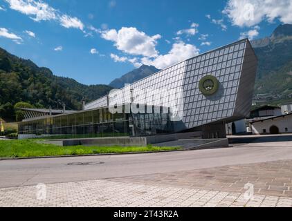 Lagundo, Italie - 11 août 2023 : vue extérieure de la célèbre brasserie FORST Banque D'Images