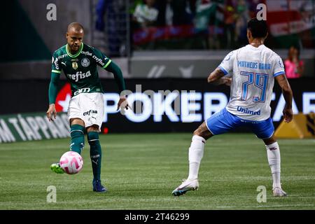 Sao Paulo, Brésil. 28 octobre 2023. Match entre Palmeiras et Bahia pour la 30e manche du Championnat brésilien 2023, à Allianz Parque, ce samedi soir, 28e. Adriana Spaca/SPP (Adriana Spaca/SPP) crédit : SPP Sport Press photo. /Alamy Live News Banque D'Images