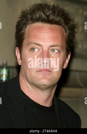 New York, NY, États-Unis. 16 mai 2023. Matthew Perry arrive à EW/Matrix Men 2006, qui se tient au Manor, le 16 mai 2006, à New York. Crédit : Joseph Marzullo/Media Punch/Alamy Live News Banque D'Images