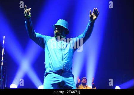 28 octobre 2023. Rudimental se produit au Kiss Haunted House Party au M&S Arena, Liverpool, Royaume-Uni. Crédit photo : David Bronstein/Alamy Live News Banque D'Images