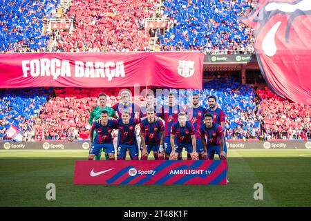 Barcelone, Espagne, 28, octobre 2023. Espagnol LaLiga EA Sports : FC Barcelona v Real Madrid CF. Crédit : Joan G/Alamy Live News Banque D'Images