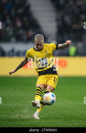 Francfort-sur-le-main, Allemagne. 29 octobre 2023. FRANCFORT, ALLEMAGNE - 29 OCTOBRE : Marco REUSS de la BvB Dortmund, lors du match de Bundesliga entre l'Eintracht Frankfurt et le Borussia Dortmund au Deutsche Bank Park le 29 octobre 2023 à Francfort, Allemagne. (Photo de Dan O'Connor/ATP images) (O'CONNOR Dan/ATP/SPP) crédit : SPP Sport Press photo. /Alamy Live News Banque D'Images