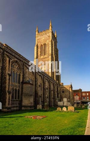 L'église paroissiale de St Peter et St Paul à Cromer, Norfolk, Angleterre, Royaume-Uni Banque D'Images