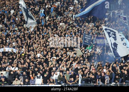 Naples, Campanie, Italie. 29 octobre 2023. Lors du match de football italien de Serie A SSC Napoli vs AC Milan le 29 novembre 2024 au stade Diego Armando Maradona à Naples.In Picture : .Supporters naples (Credit image : © Fabio Sasso/ZUMA Press Wire) USAGE ÉDITORIAL SEULEMENT! Non destiné à UN USAGE commercial ! Crédit : ZUMA Press, Inc./Alamy Live News Banque D'Images