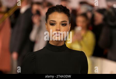 Londres, Royaume-Uni. 20 novembre 2019. Ella Balinska assiste à la première britannique des Charlies Angels au Curzon Mayfair à Londres. (Photo Fred Duval/SOPA Images/Sipa USA) crédit : SIPA USA/Alamy Live News Banque D'Images