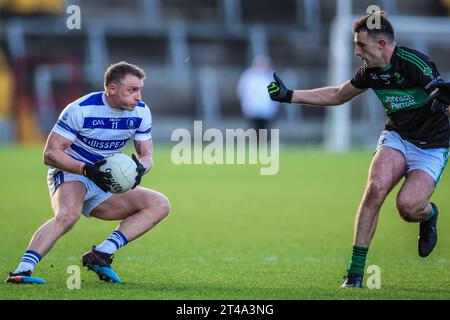 29 octobre 2023, Pairc UI Chaoimh, Cork, Irlande - Cork Premier Senior football final : Castlehaven 0-11 - Nemo Rangers : 0-9 Banque D'Images