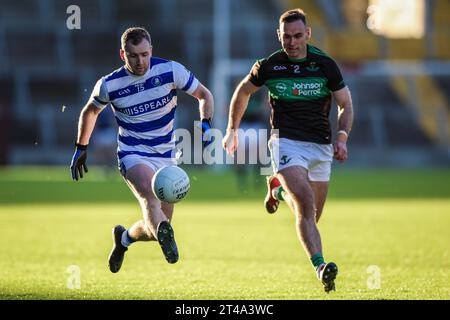 29 octobre 2023, Pairc UI Chaoimh, Cork, Irlande - Cork Premier Senior football final : Castlehaven 0-11 - Nemo Rangers : 0-9 Banque D'Images