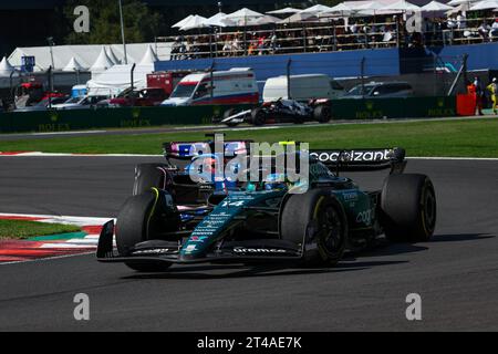 Mexico, Mexique. 29 octobre 2023. 14 ALONSO Fernando (spa), Aston Martin F1 Team AMR23, action lors du Grand Premio de la Ciudad de Formule 1 2023, Mexique. , . Championnat du monde de Formule 1 du 27 au 29 octobre 2023 sur l'Autodromo Hermanos Rodriguez, à Mexico, Mexique - photo Florent Gooden/DPPI crédit : DPPI Media/Alamy Live News Banque D'Images