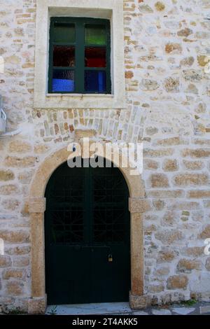 Église St Georges, Roda, Corfou, Grèce Banque D'Images