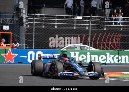 Mexico City Grand Prix, Mexique. 29 octobre 2023. Esteban Ocon conduit pour Alpine-Renault dans la voiture numéro 31. Crédit : Lexie Harrison-Cripps/Alamy Live News Banque D'Images