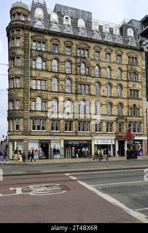 The Old Waverley Hotel, Princes Street, Édimbourg, Écosse, Royaume-Uni Banque D'Images