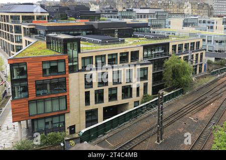 Le bâtiment du Centre régional HMRC, 1 Sibbald Walk, Édimbourg, Écosse, Royaume-Uni Banque D'Images