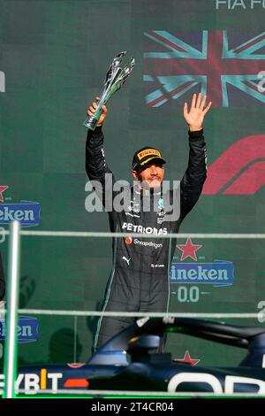 Mexico, Mexiko. 29 octobre 2023. 29 octobre 2023, Autodromo Hermanos Rodriguez, Mexico, Formule 1 Gran Premio de la Ciudad de Mexico 2023, dans la photo 2e place pour Lewis Hamilton (GBR), Mercedes-AMG Petronas F1 Team Credit : dpa/Alamy Live News Banque D'Images