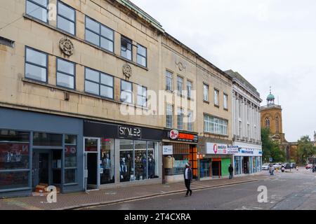 Abington Street Northampton en 2023 Banque D'Images