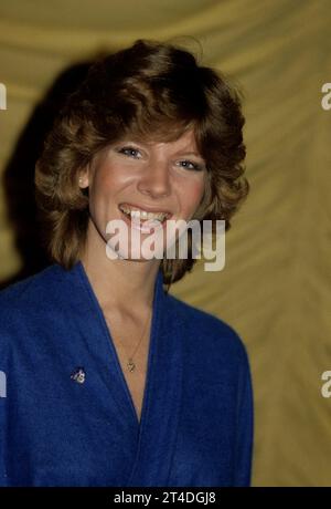 DEBBY BOONE ; chanteuse, auteur et actrice américaine ; portrait ; circa 1980s ; crédit : Lynn McAfee / Performing Arts Images ; www.performingartsimages.com Banque D'Images