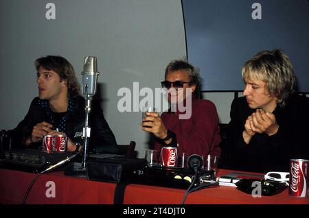 N0050 ;1983 ; LA POLICE ; STING, STEWART COPELAND ANDY SUMMERS ; crédit : Lynn McAfee / Performing Arts Images www.performingartsimages.com Banque D'Images