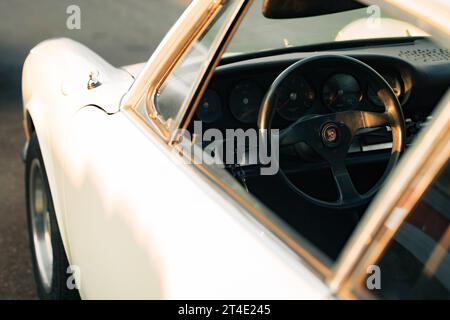 Porsche 911E 1973 Banque D'Images