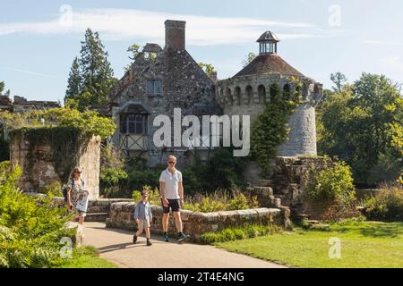 Angleterre, Kent, Lamberhurst, Scotney Castle Banque D'Images