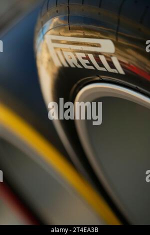 Mexico, Mexiko. 28 octobre 2023. 28 octobre 2023, Autodromo Hermanos Rodriguez, Mexico, Formule 1 Gran Premio de la Ciudad de Mexico 2023, dans l'image Pirelli pneus crédit : dpa / Alamy Live News Banque D'Images