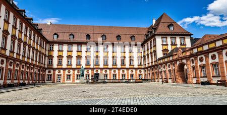 Finanzamt Bayreuth à Bayreuth en Allemagne. C'est une ville en Bavière avec de nombreuses attractions historiques Banque D'Images