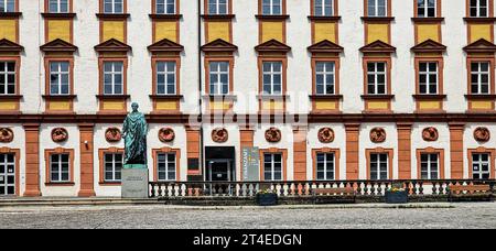 Finanzamt Bayreuth à Bayreuth en Allemagne. C'est une ville en Bavière avec de nombreuses attractions historiques Banque D'Images