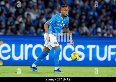 Naples, Italie. 29 octobre 2023. Natan de la SSC Napoli lors du match Serie A Tim entre la SSC Napoli et l'AC Milan au Stadio Diego Armando Maradona le 29 octobre 2023 à Naples, Italie crédit : Giuseppe Maffia/Alamy Live News Banque D'Images