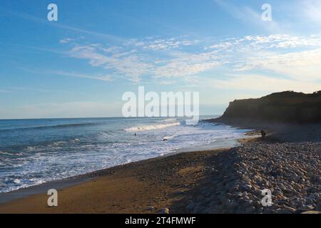 Océan Atlantique à Montauk point à New York Banque D'Images