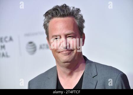 Matthew Perry assiste à la projection de « The Circle » lors du Festival du film Tribeca 2017 au BMCC Tribeca PAC le 26 avril 2017 à New York. Banque D'Images