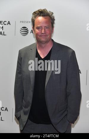 Matthew Perry assiste à la projection de « The Circle » lors du Festival du film Tribeca 2017 au BMCC Tribeca PAC le 26 avril 2017 à New York. Banque D'Images