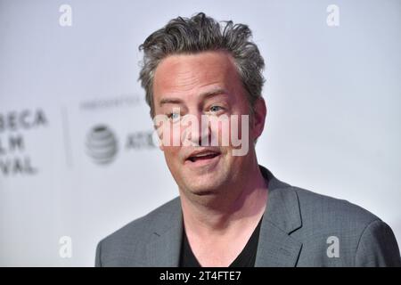 Matthew Perry assiste à la projection de « The Circle » lors du Festival du film Tribeca 2017 au BMCC Tribeca PAC le 26 avril 2017 à New York. Banque D'Images