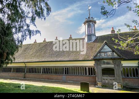 Maisons de l’aumône Banque D'Images