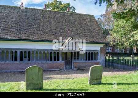 Maisons de l’aumône Banque D'Images