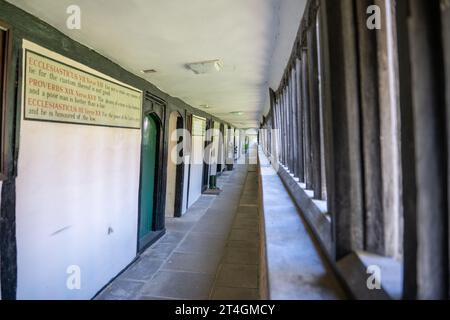 Maisons de l’aumône Banque D'Images