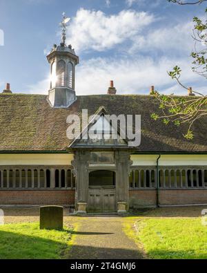 Maisons de l’aumône Banque D'Images