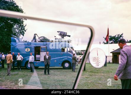 Véhicule de diffusion extérieur ATV, émission de la Royal Agricultural Society of England, exposition royale, Stoneleigh, Warwickshire, Angleterre, ROYAUME-UNI 1967 Banque D'Images