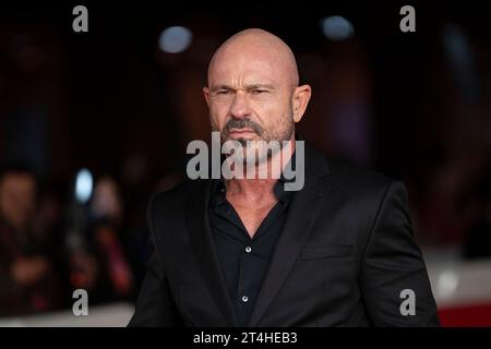 Rome, Italie, octobre 28 2023 - Raiz participe au tapis rouge du Festival du film 18° Rome. Crédits : Luigi de Pompeis/Alamy Live News stock photo Banque D'Images