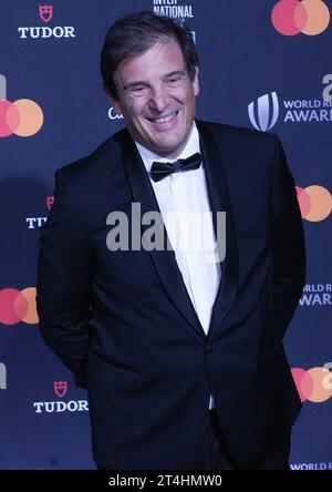 Florian Grill, président de la FFR, lors des World Rugby Awards 2023 le 29 octobre 2023 à l'opéra Garnier à Paris - photo Laurent Dairys / DPPI Banque D'Images