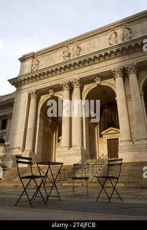 La succursale principale de la bibliothèque publique de New York ou simplement la bibliothèque publique de New York ou même la bibliothèque de la 42nd Street. New York, États-Unis Banque D'Images