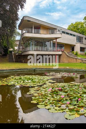 Villa Schminke (Stiftung Haus Schminke, Schminke House), Lobau, Loebau, Allemagne Banque D'Images