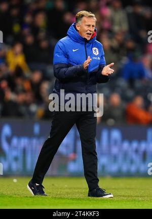 L'entraîneur-chef des pays-Bas Andries Jonker lors du match du groupe A1 de la Ligue des nations féminines de l'UEFA à Hampden Park, Glasgow. Date de la photo : mardi 31 octobre 2023. Banque D'Images