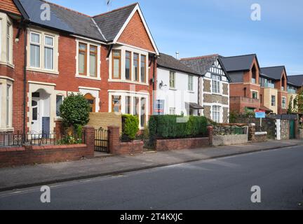 Romilly Road Canton Cardiff Galles du Sud Royaume-Uni Banque D'Images