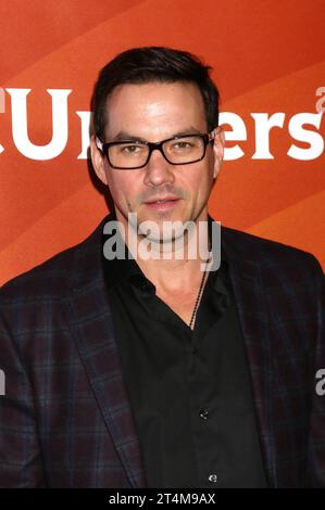 **PHOTO DE FICHIER** Tyler Christopher est décédé. PASADENA, CA - JANVIER 09 : Tyler Christopher à la tournée de presse hivernale de NBCUniversal 2018 au Langham Huntington, Pasadena le 9 janvier 2018 à Pasadena, Californie. Copyright : xDavidxEdwardsx crédit : Imago/Alamy Live News Banque D'Images