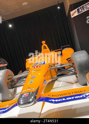 Llanera , Espagne - 10 02 2023 : McLaren Honda Andretti Indy Formule de course automobile Banque D'Images