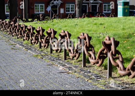 Mary Macarthur Gardens, Cradley Heath, West Midlands, Angleterre, Royaume-Uni Banque D'Images