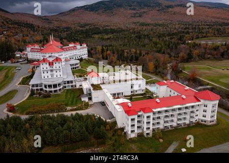 Mt. Washington Omni Resort où le Fonds monétaire international a été fondé à Bretton Woods, New Hampshire Banque D'Images