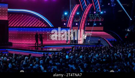 Cérémonie du Latin Grammy Award Banque D'Images