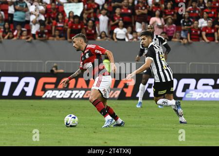 DF - BRASILIA - 01/11/2023 - BRÉSILIEN A 2023, FLAMENGO Banque D'Images