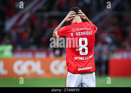 Porto Alegre, Brésil. 01 novembre 2023. BA - PORTO ALEGRE - 01/11/2023 - BRÉSILIEN A 2023, INTERNACIONAL crédit : AGIF/Alamy Live News Banque D'Images