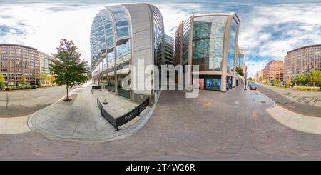 Vue panoramique à 360° de Washington DC, États-Unis - 28 octobre 2023 : Paul French Bakery and Cafe Restaurant Bakery Washington DC.