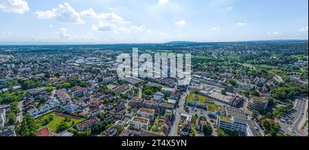 Ravensburg, une belle ville de district dans la haute Souabe, d'en haut Banque D'Images